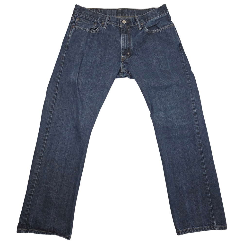 Levi Strauss Co‎ 514 Mens Jeans Slim Straight Dark Wash W34 L30
